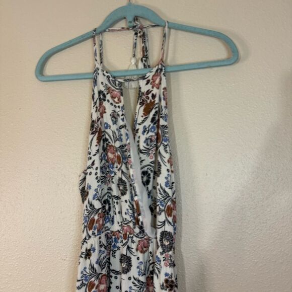 American Eagle Outfitters Floral Dress with Blue and Pink Accents XS - Picture 3 of 10